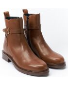 Boots Jodhpur en Cuir camel