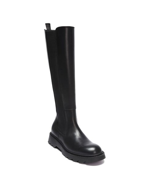 Bottes en Cuir noires