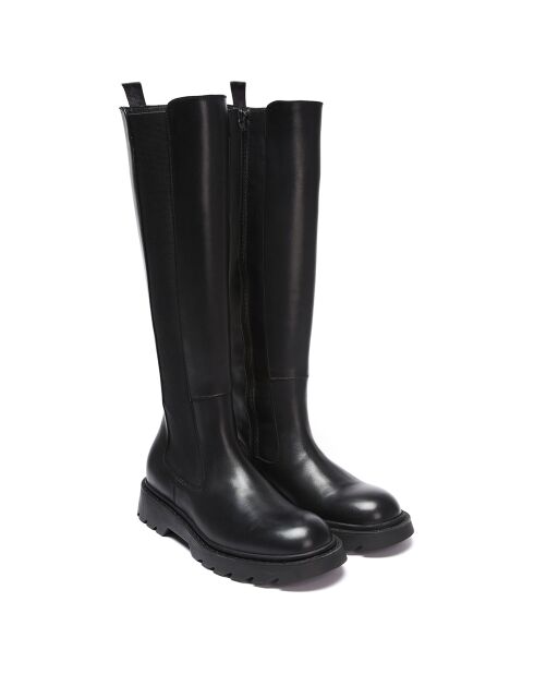 Bottes en Cuir noires