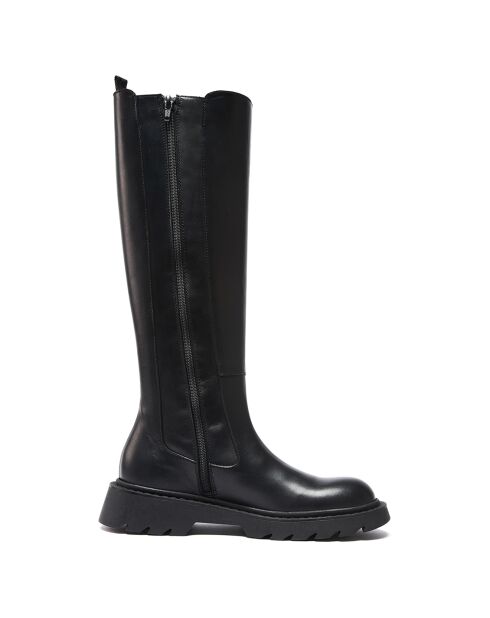 Bottes en Cuir noires