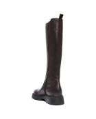 Bottes en Cuir marron
