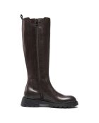 Bottes en Cuir marron