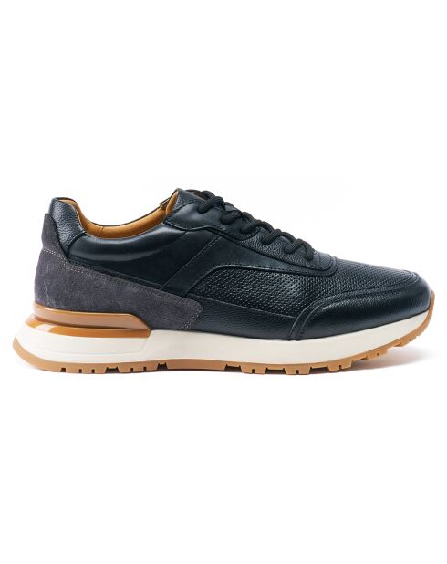Sneakers en Cuir noires
