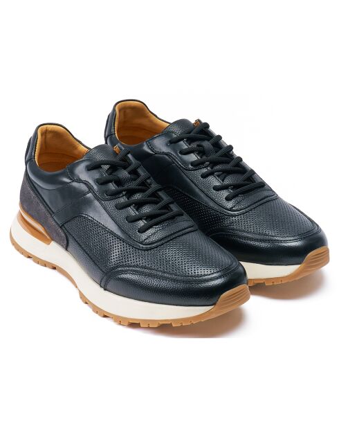 Sneakers en Cuir noires