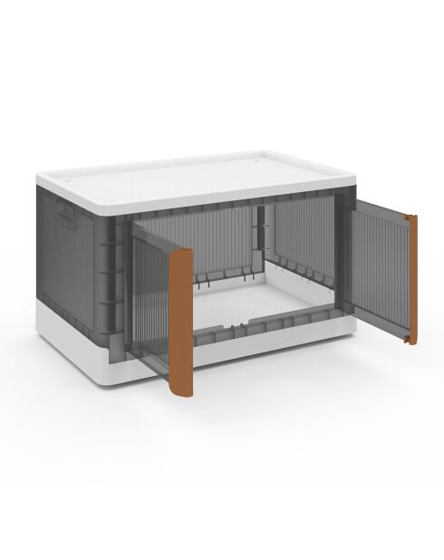 Boîte de rangement empilable 72L