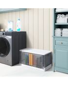 Boîte de rangement empilable 72L
