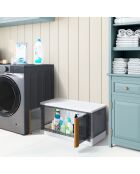 Boîte de rangement empilable 72L