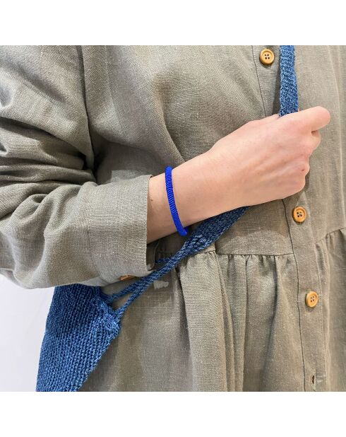 Bracelet Fil indigo