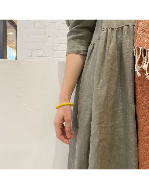 Bracelet Fil jaune