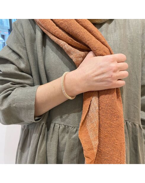 Bracelet Fil saumon
