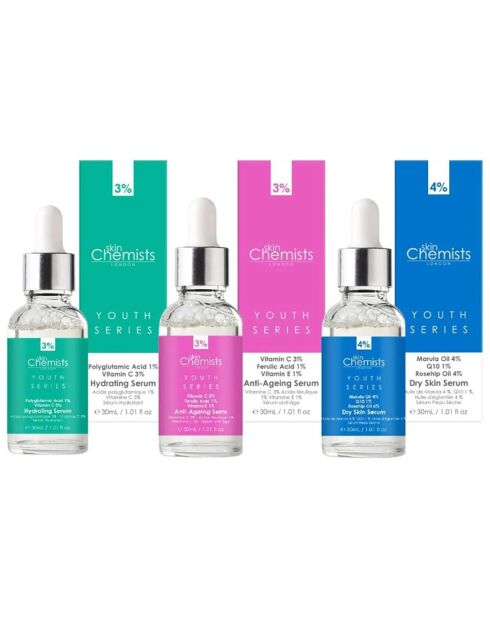 Paquete combinado de sérum antienvejecimiento - 3 piezas