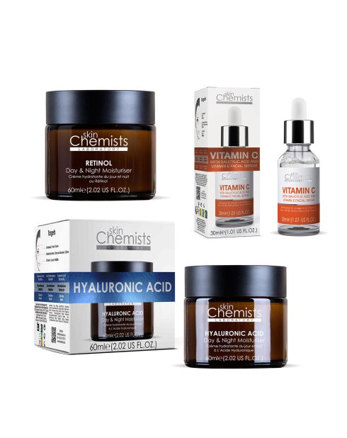 Komplettes Gesichtspflege-Set - 3 Stück