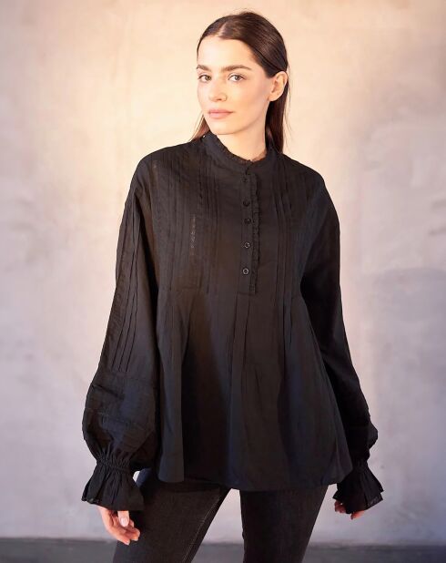Chemise Miguel noire