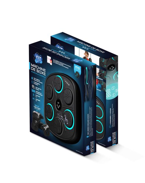 Boxer elettronico da parete con airboxing nero