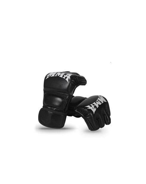 Máquina de boxeo electrónica de pared con airboxing negra