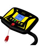 Tapis de marche pliable motorise fit-xxt2020 noir/jaune