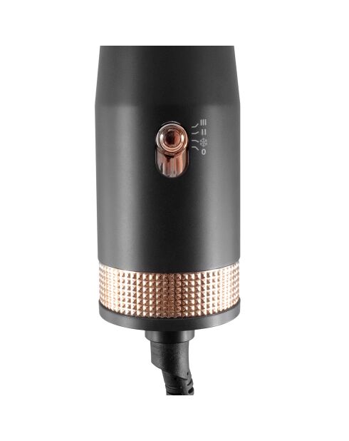 Brosse soufflante rotative hair reverse noire