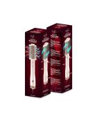 Rotierende Haarbürste mit rotierender Rückseite, rosa