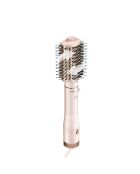 Rotierende Haarbürste mit rotierender Rückseite, rosa