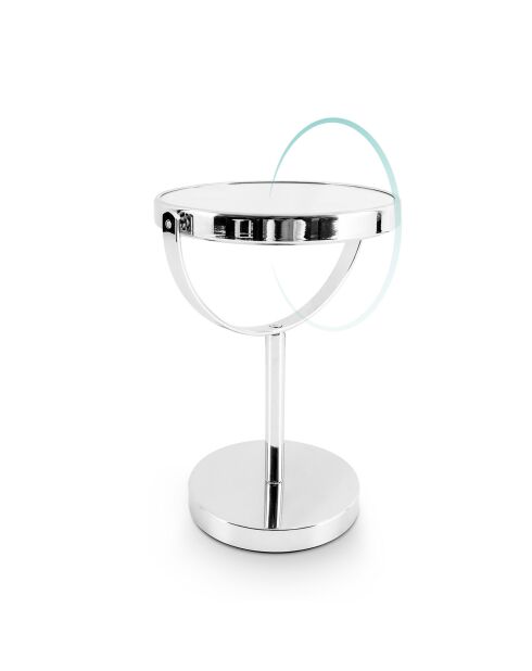 Specchio ingranditore cromato Mrr3