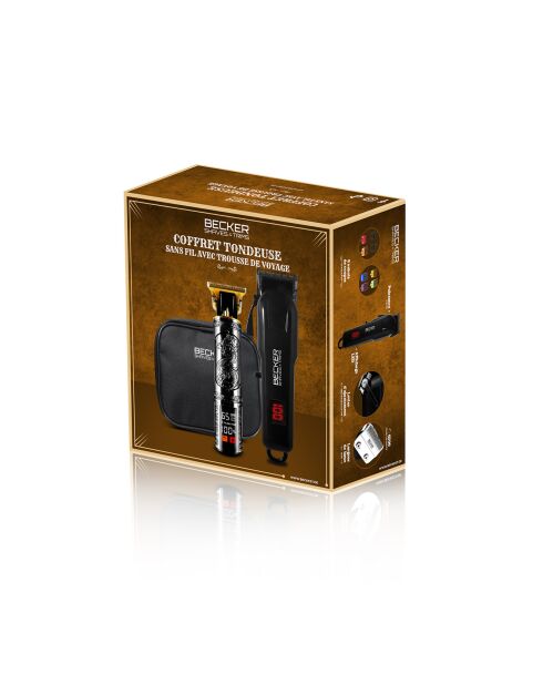 Kit de tondeuse sans fil avec trousse strim xp noir