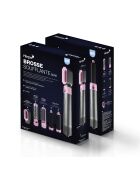 Cepillo airpro 5 en 1 negro/rosa