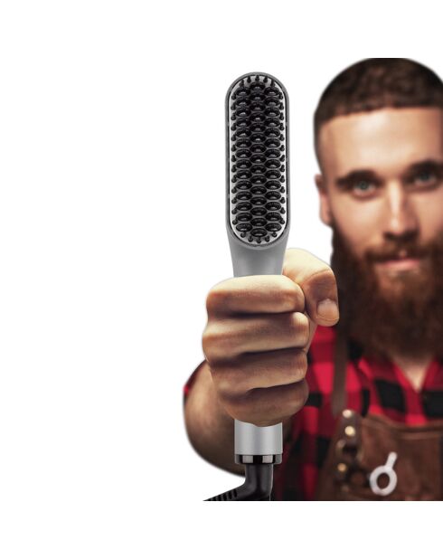 Barber III grauer Haar- und Bartglätter für Herren