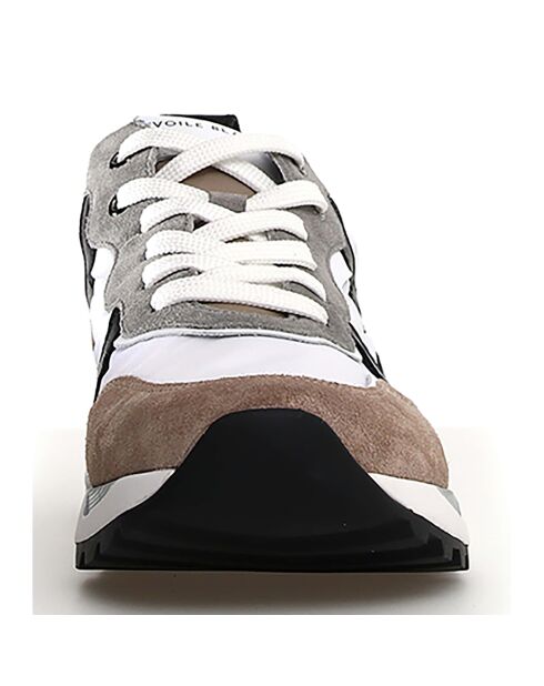 Baskets en Cuir Bholt colombe/blanc/gris