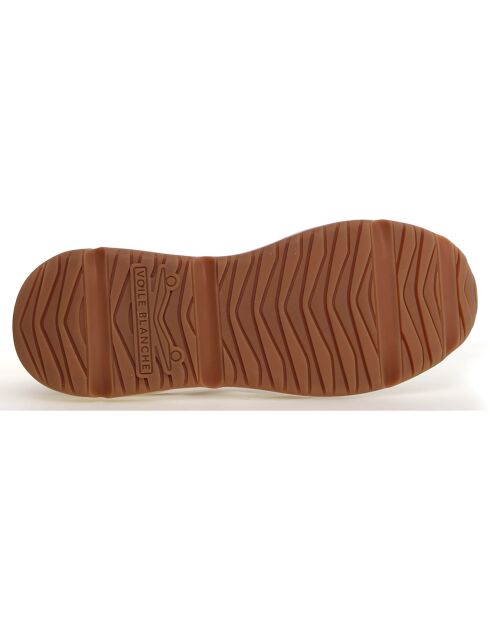 Baskets en Cuir Club beige/blanc/naturel/marron
