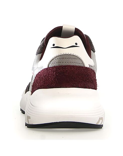Baskets en Cuir Club anthracite/gris/glace