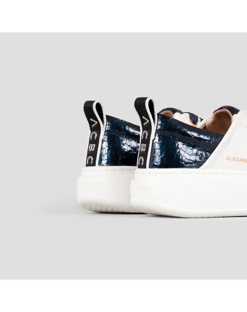 Baskets Wembley blanc/bleu
