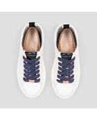 Baskets Wembley blanc/bleu