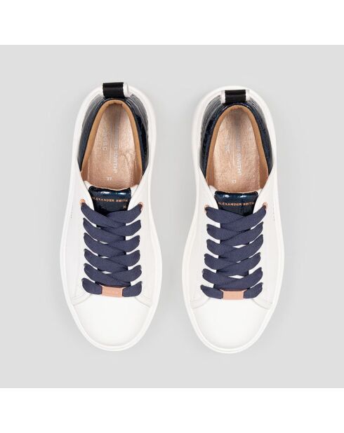Baskets Wembley blanc/bleu