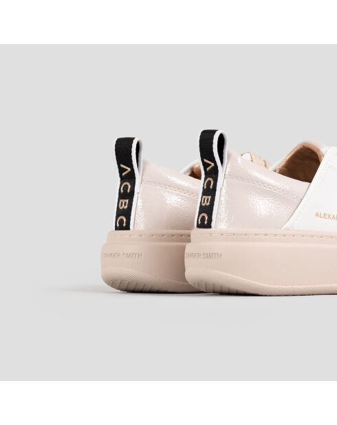 Baskets Wembley blanc/beige