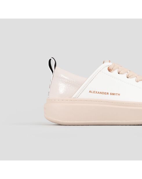 Baskets Wembley blanc/beige