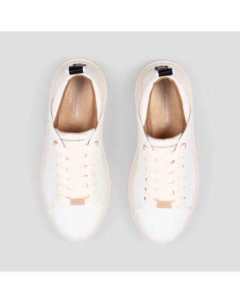Baskets Wembley blanc/crème