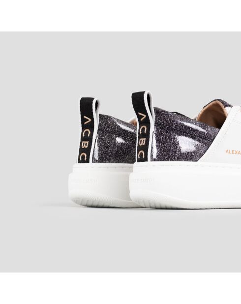 Baskets Wembley blanc/noir