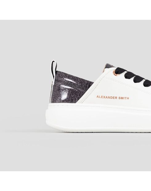 Baskets Wembley blanc/noir