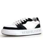 Baskets en Cuir Forx noir/blanc