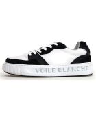 Baskets en Cuir Forx noir/blanc