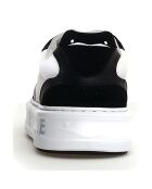 Baskets en Cuir Forx noir/blanc