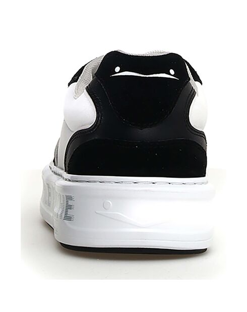 Baskets en Cuir Forx noir/blanc