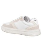 Baskets en Cuir Forx glace/blanc/yaourt