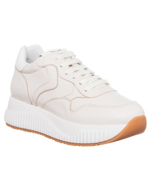 Baskets en Cuir Lana glace