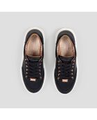 Baskets en Cuir Lancaster noires