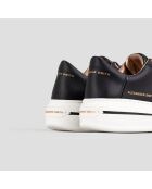 Baskets en Cuir Lancaster noires