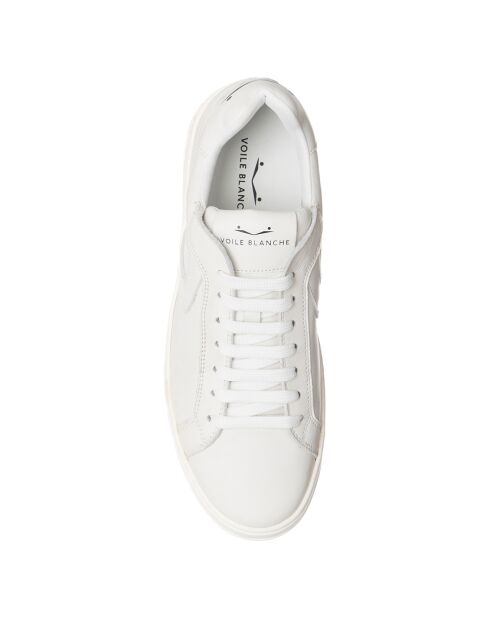 Baskets en Cuir Layton blanc