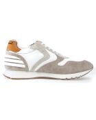 Baskets en Cuir Liam sable/blanc