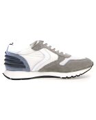 Baskets en Cuir Liam gris/blanc