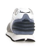Baskets en Cuir Liam gris/blanc